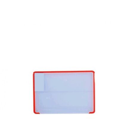 Kennzeichenrand Aufkleber rot für Motorrad Roller 210mm x 145mm