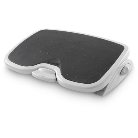 Kensington 56146 Poggiapiedi Ergonomico Regolabile Solemate Plus, per Migliorare la Postura e Mitigare i Dolori Legati a Sciatica e Problemi Ortopedici, Grigio/Nero