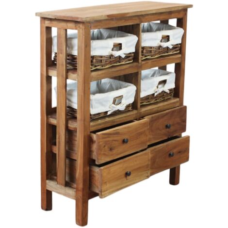 KENSINGTON - mobiletto in legno riciclato