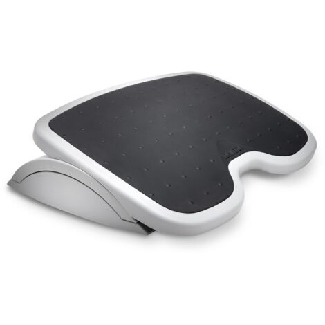 Kensington Poggiapiedi Solemate, Ergonomico e Regolabile, con Memory Foam, per Migliorare la Postura e Mitigare I Dolori Legati a Sciatica e Problemi Ortopedici, Grigio/Nero, 56145