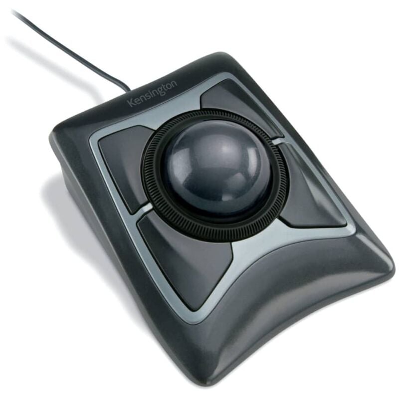 

Trackball con cable Expert Mouse negro y gris - Negro - Kensington