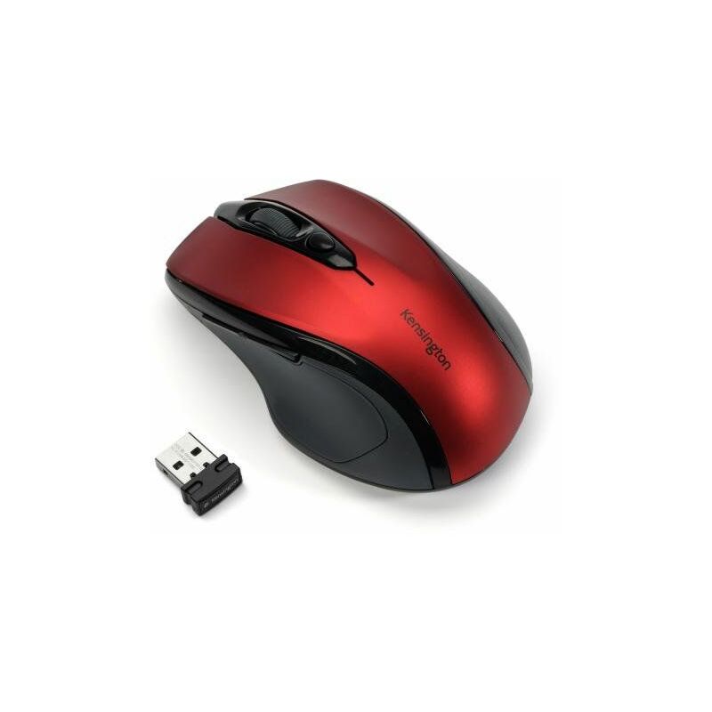 

Ratón inalámbrico Pro Fit™ tamaño mediano, rojo rubí - Kensington