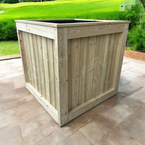 Kent Garden Planter - Pressure Treated Wood - L120 x W60 x H60 cm