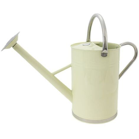 Kent & Stowe 34899 Metal Watering Can Vintage Cream 9 litre K/S34899