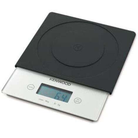 KENWOOD Bilancia da Cucina WEP60.000BK Nera 8kg Precisione 2g con Funzione Tara