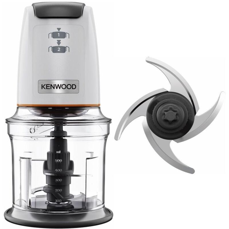 Kenwood - CHP61.000WH Robot culinaire Mini-hachoir 500W Blanc