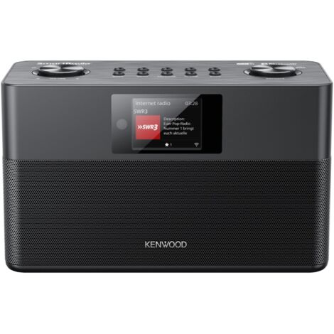 Kenwood CR-ST100S-B schwarz Smart-Radio mit DAB+ Bluetooth USB