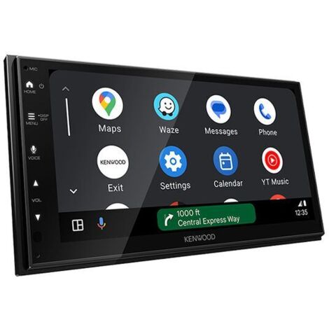 Kenwood DMX6523DABS Ricevitore multimediale per auto Nero Wi-Fi Bluetooth