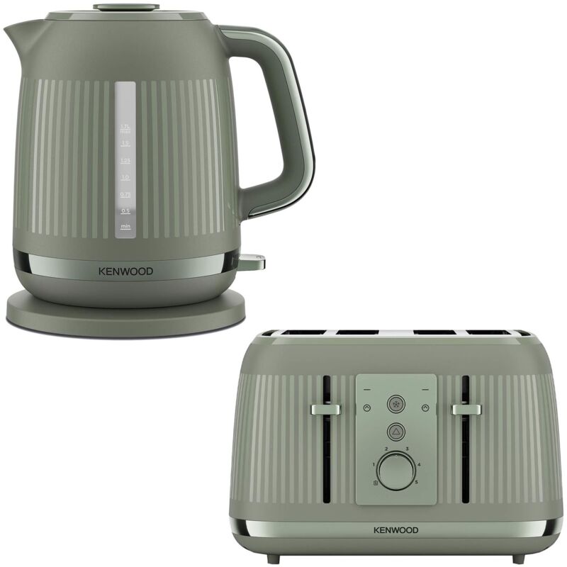 Kenwood - Dusk 1.7L Kettle & 4 Slice Toaster Set, Green