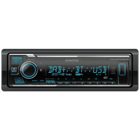 Kenwood Electronics KMM-BT508DAB Ricevitore per auto Nero 200 W Bluetooth