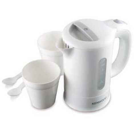KENWOOD JKP250 Bouilloire electrique de voyage Discovery - Blanc et gris