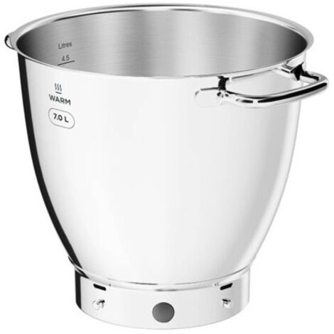 Kenwood - kab71.002bs 7l bol à mélanger easywarm en acier