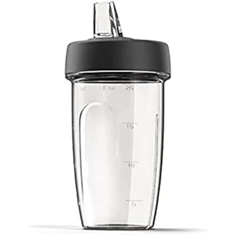 Kenwood KAH740PL Accessorio Frullatore Smoothie-to-go Blend - Xtract per impastatrici Planetarie, frullati nutrienti in modo semplice e veloce, in dotazione 2 bicchieri da 0,6L, lame in acciaio inox
