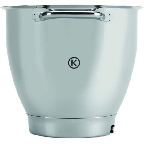 Kenwood KAT811SS Ciotola Chef Titanium System PRO, 6.7 Litri, Acciaio Inossidabile 18/8, Silver