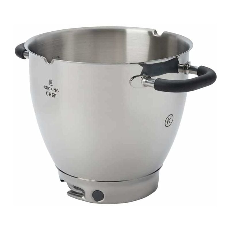 Image of KAT911SS Ciotola Speciale per Cooking Chef Gourmet, 6.7 Liters, Acciaio Inossidabile, Silver - Kenwood