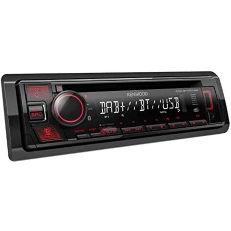 Kenwood KDC-BT450DAB récepteur multimédia pour voiture Noir 50 W Bluetooth