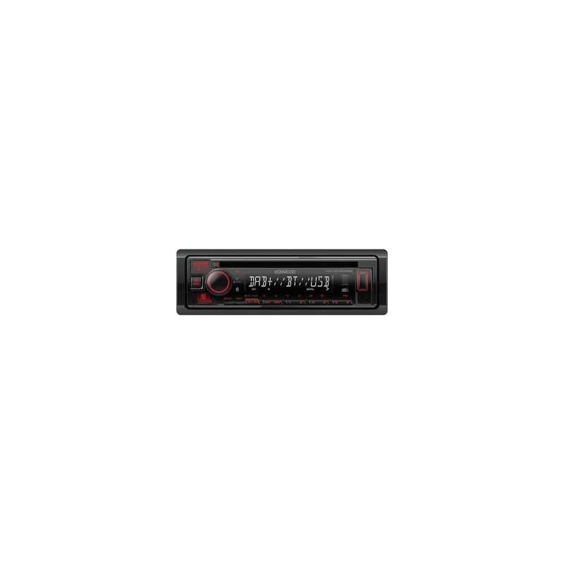 Image of KDC-BT450DAB Ricevitore multimediale per auto Nero 50 w Bluetooth - Kenwood