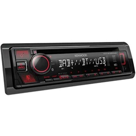 Kenwood KDC-BT450DAB Ricevitore multimediale per auto Nero 50 W Bluetooth