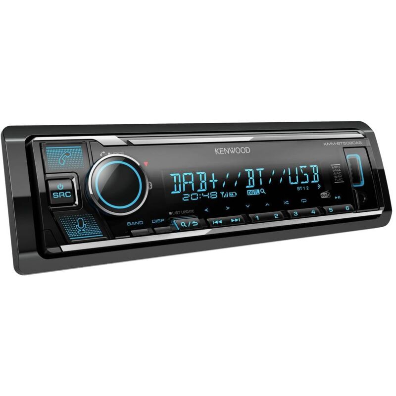 Image of Kenwood - KMMBT508DAB Autoradio Sintonizzatore dab+, Collegamento per controllo remoto da volante, Vivavoce Bluetooth®