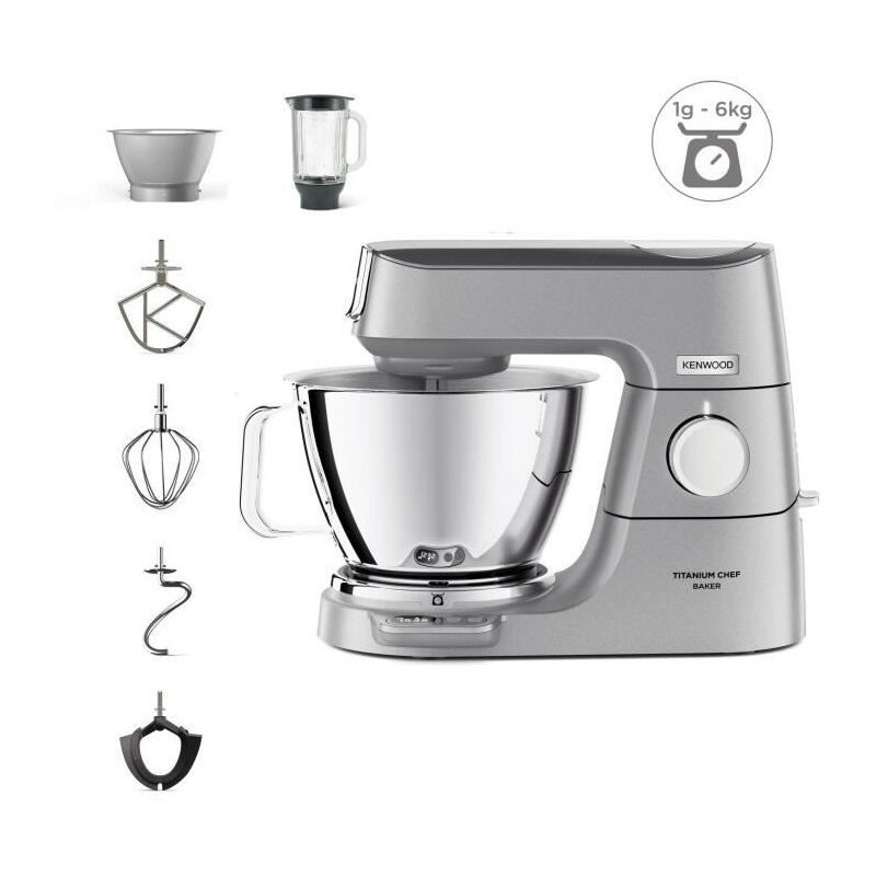 KENWOOD  Titanium Chef Baker KVC85.124SI argent