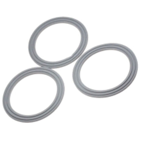 Lot de 3 joints d'embase pour robot Kenwood – Étanchéité optimale – Largeur 9 mm – Compatible avec modèles A994, KM400, KM005 - Kw650544