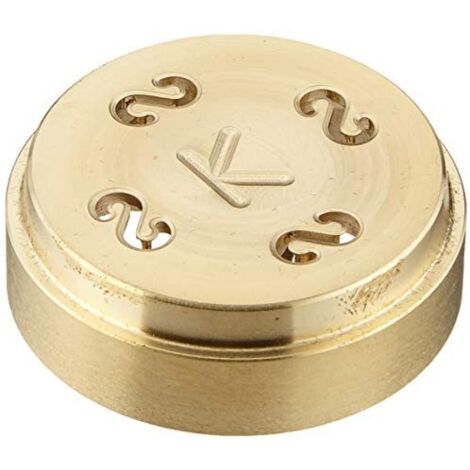 Kenwood Nudelform aus Metall, Casarecce Nudelform, Kenwood Kochzubehör zur mühelosen Herstellung authentischer Pasta, einfach zu bedienen, AT910003, Bronze