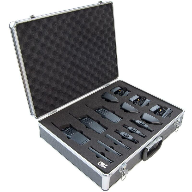 Kenwood Pro Talk TK-3701D 3er TK-3701DKOFFSYS3 Radio PMR Kit da 3
