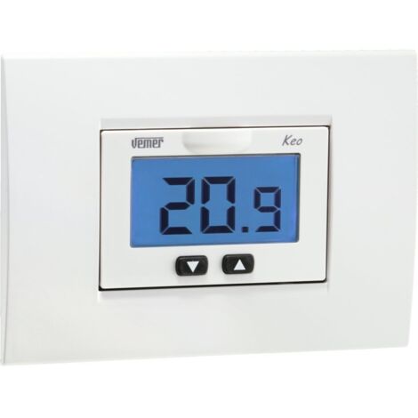 Keo-b thermostat avec affichage lcd batterie ve267100