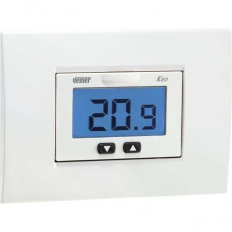 Keo-b thermostat mit batterie lcd-anzeige ve267100