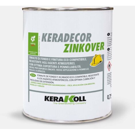 KERAKOLL 23357 KERADECOR ZINKOVER BLANCO 0,75 litro - ref: K23357