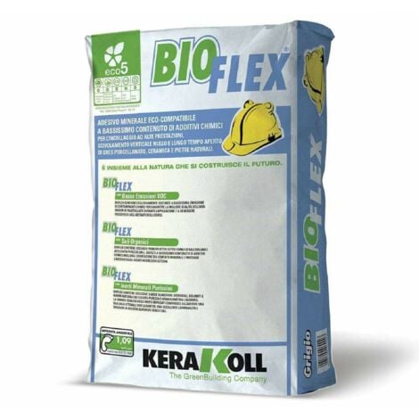 Kerakoll adesivo colla minerale eco compatibile int/est BIOFLEX 25 kg