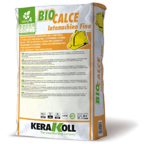 Kerakoll BIOCALCE INTONACHINO FINO rasante naturale certificato 25 KG