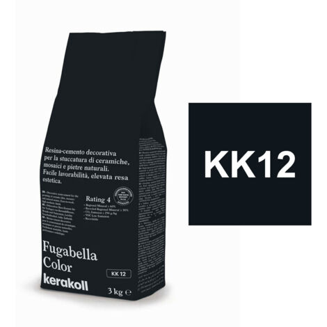 Kerakoll FUGABELLA COLOR KK12 resina stucco piastrelle mosaici marmi 3 KG