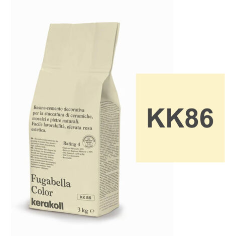 Kerakoll FUGABELLA COLOR KK86 resina stucco piastrelle mosaici marmi 3 KG