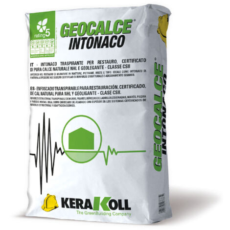 Kerakoll GEOCALCE INTONACO civile traspirante certificato 25 KG