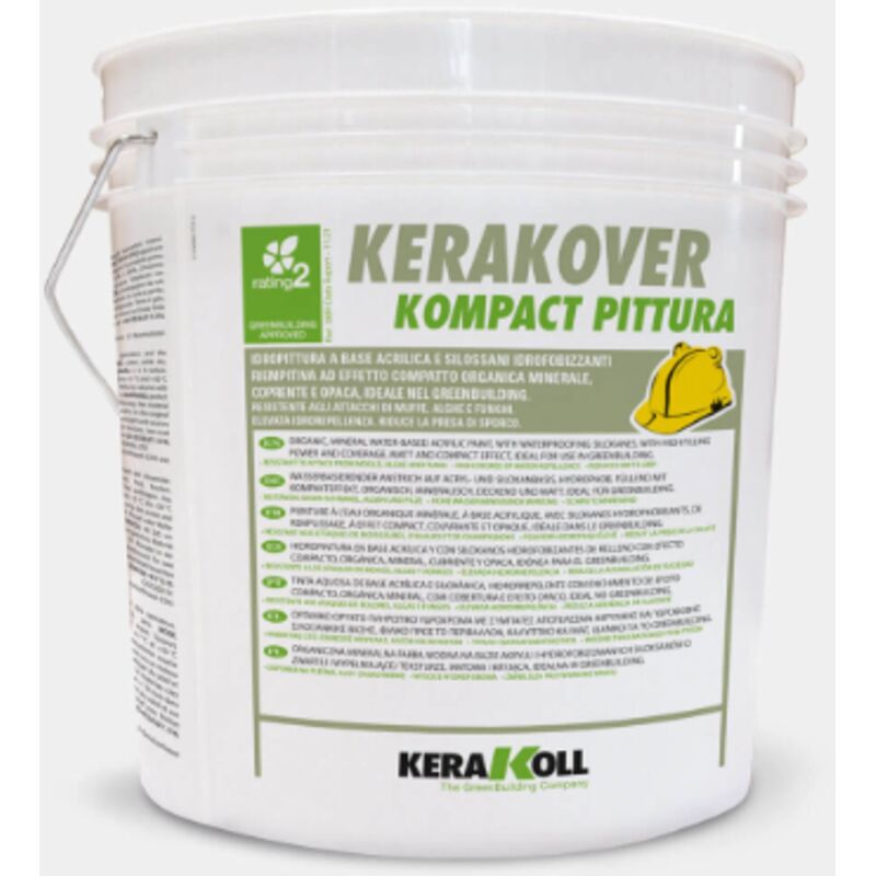 Kerakoll idropittura a base acrilsilossanica ECO KOMPACT PITTURA 14 lt