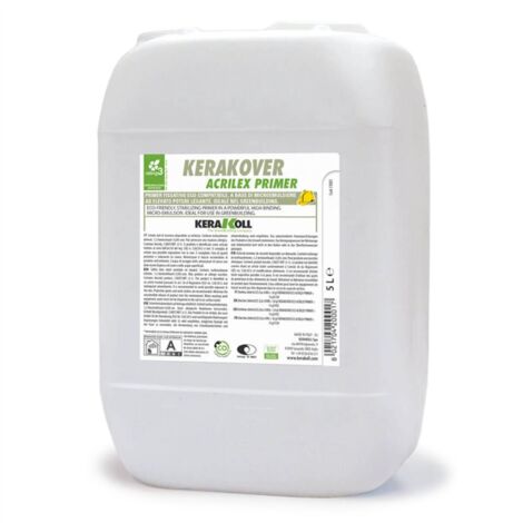 Kerakoll KERAKOVER ACRILEX PRIMER fissativo consolidante uniformante 5 LT