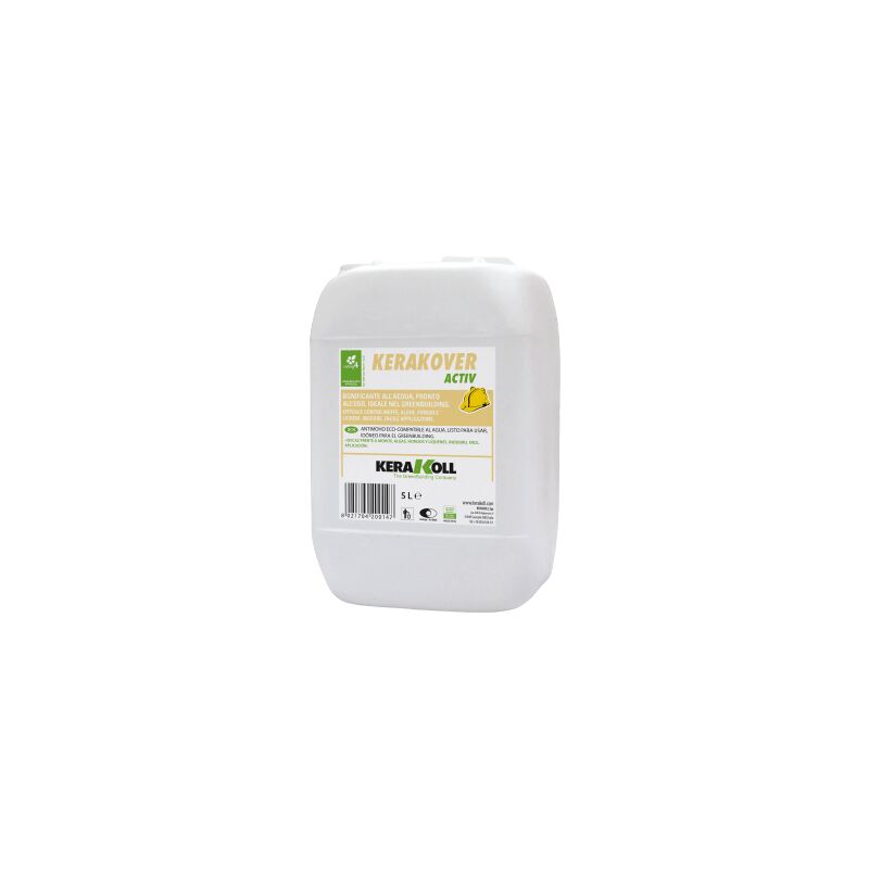 Kerakoll - kerakover eco activ - bonificante depositi di muffe e funghi su pareti interne ed esterne 5 lt