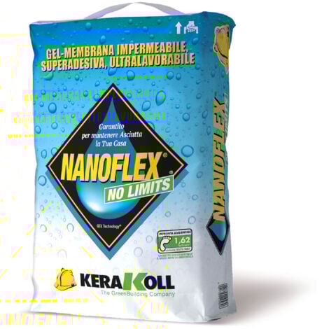 Kerakoll NANOFLEX NO LIMITS gel membrana impermeabile superadesiva 20 KG