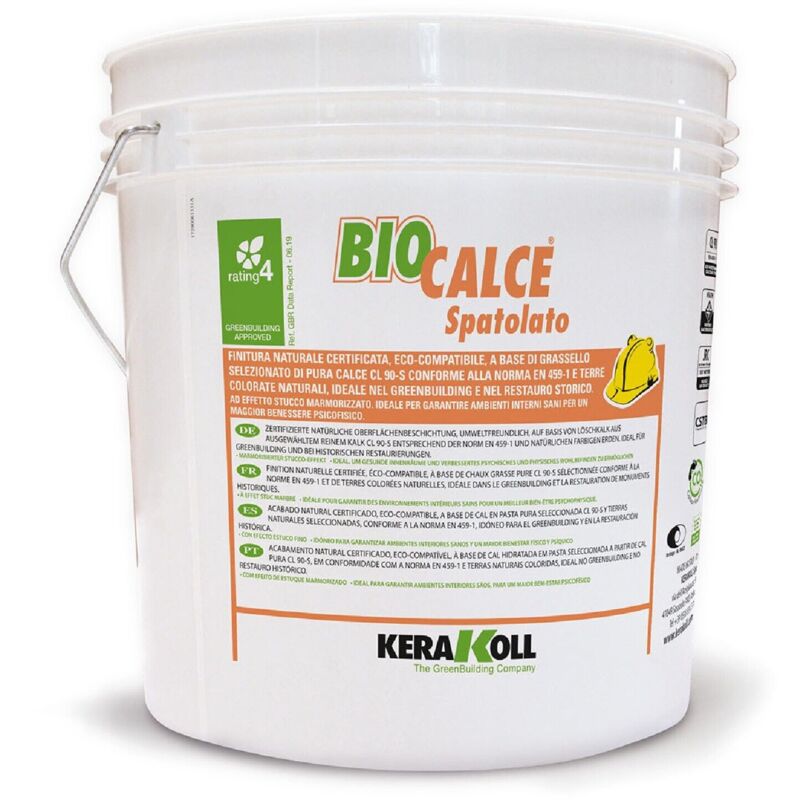 Biocalce spatolato stucco decorativo effetto marmorizzato 25 kg - Kerakoll