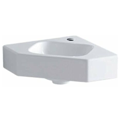 Keramag iCon xs lavabo d'angle 33cm blanc, Coloris: Blanc - 124729000