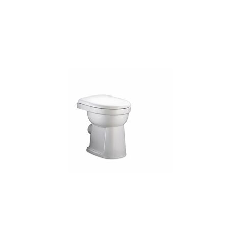 3 Stück Wisa Sydney Stand-WC Tiefspül-WC erhöht 6cm  weiß Toilette