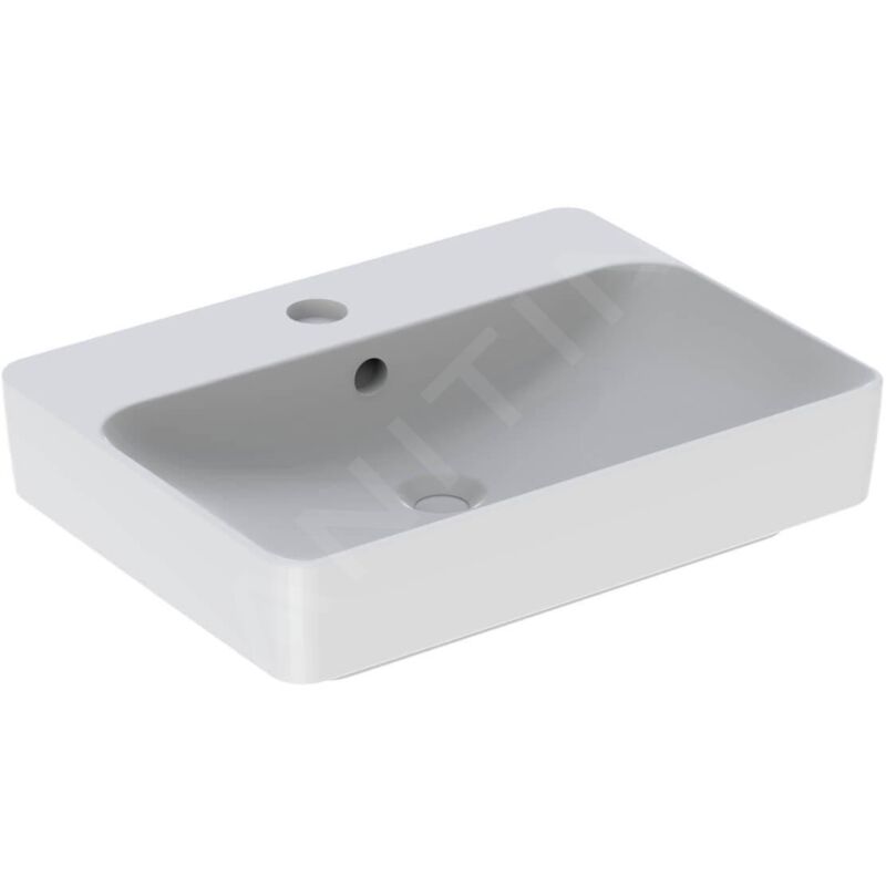 Geberit - VariForm Lavabo à poser rectangulaire, 600x450mm, avec