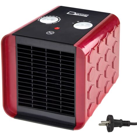 DENNER-EDITION Keramik Heizer KH 1500W Rot