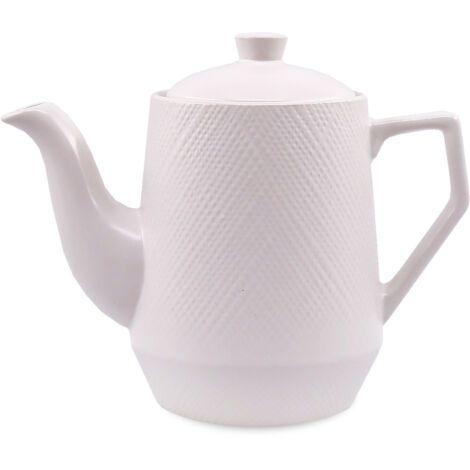 Keramik-Kaffee- und Tee-Ei 800ml MAESTRO WHITE MR-20002-08
