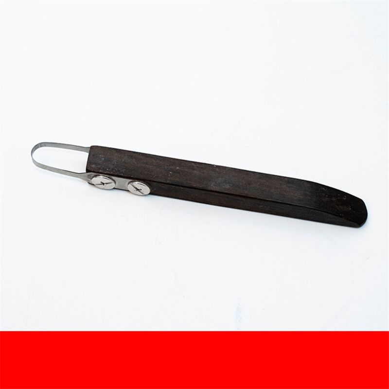 Image of Keramikschaber, austauschbarer Kopf aus Metall, Trimmwerkzeug, Tonskulptur, Schnitzerei, DIY A