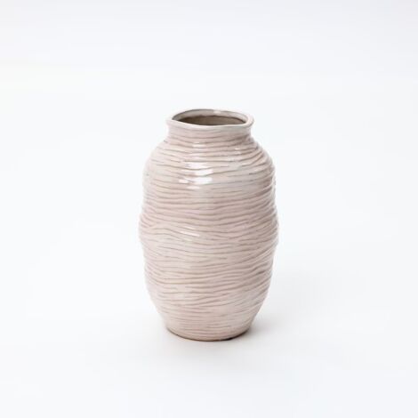 Keramikvase, Ø 16 x H 24.5 cm
