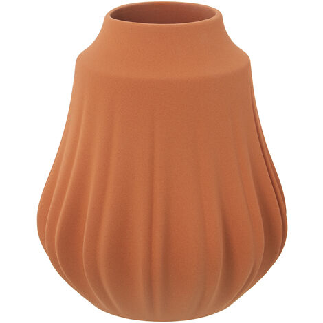 Keramikvase 24 cm Matt Terrakotta Farbe  ° 21x24cm Mund: ° 8,5 cmpour Alle Stile, um dem Haus eine Note zu verleihen