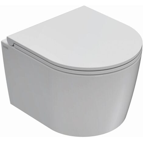 Keramische WC-Wandmontage ohne Rand 43.36 Globo Forty3 FOS06BI  Weiß - Globo BI