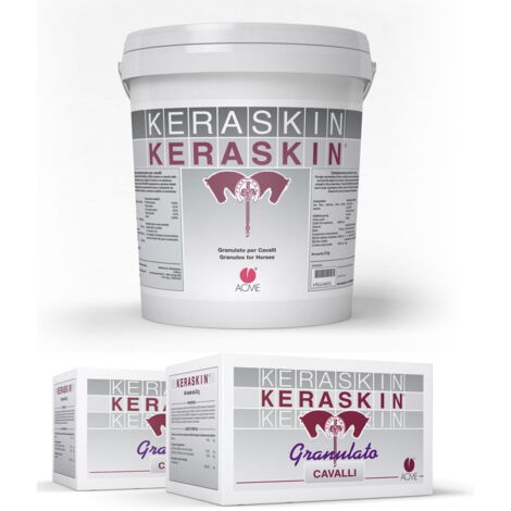 KERASKIN mangime complementare a base di Biotina: 40 buste da 25 g